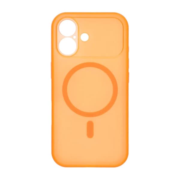 Precise Hole Shield Magnetic Case - iPhone 17 Orange