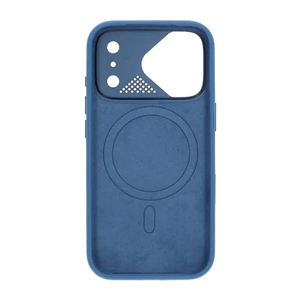 Amru Flydende Silikone Telefoncover - iPhone 17 Pro Max Blå