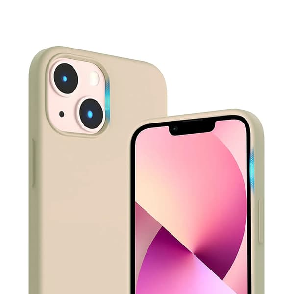 iPhone 13 Silikonskal Rvelon - Beige