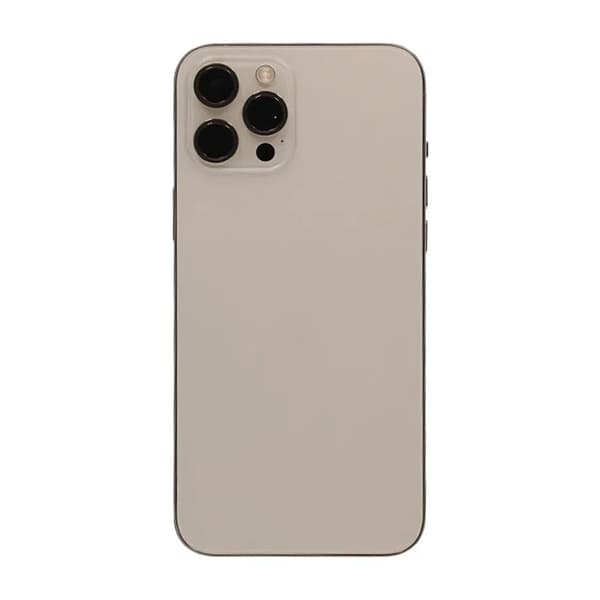 iPhone 12 Pro Max Bagcover Komplet OEM Guld Med Smådele
