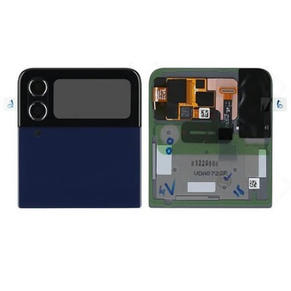 Samsung Galaxy Z Flip 4 + LCD bagside - Navy