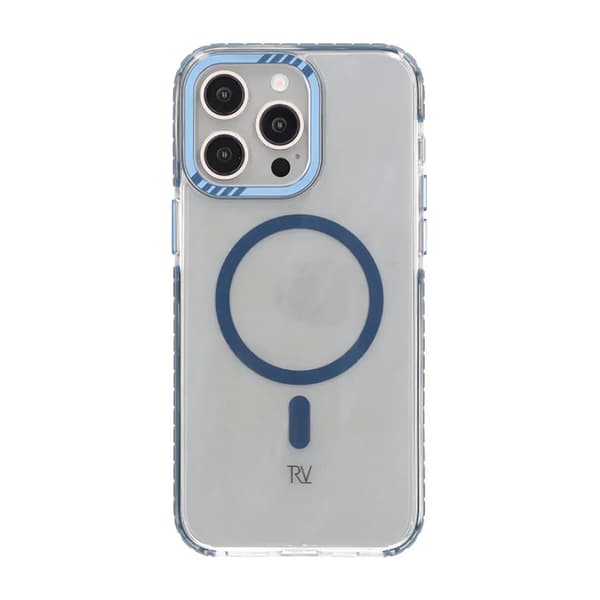 iPhone 15 Pro Rvelon Mobilcover Magnetforstærket - Blå