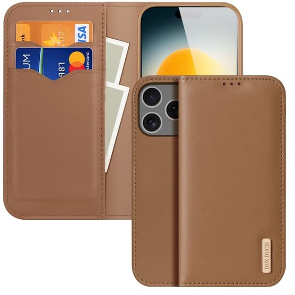 DUX DUCIS iPhone 17 Pro RFID-suojakansi - Ruskea