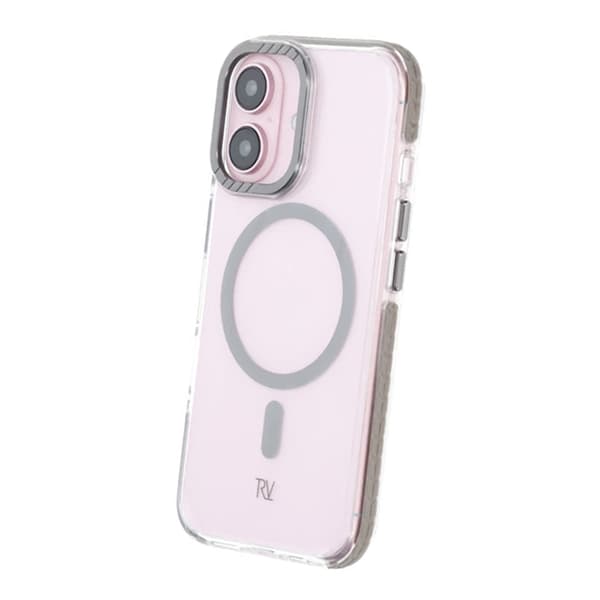 iPhone 16 Rvelon Mobilskal Magnet Förstärkt - Grå