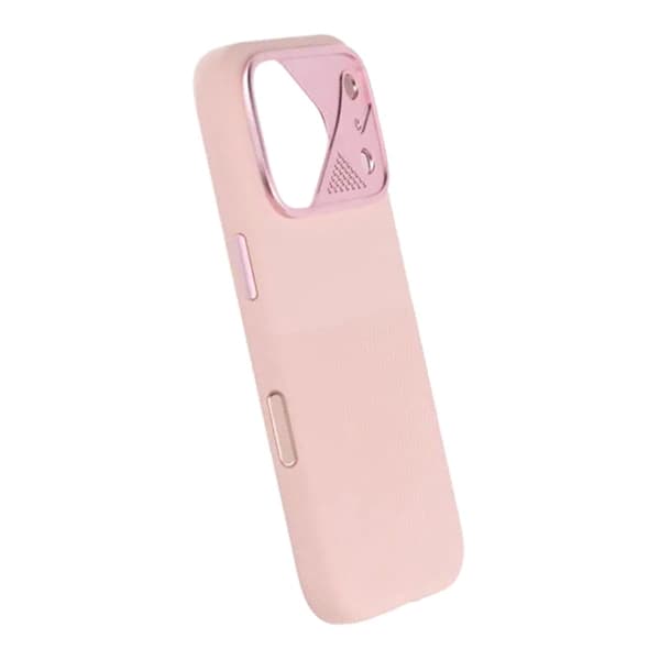 Amru Flydende Silikone Telefoncover - iPhone 17 Pro Max Pink