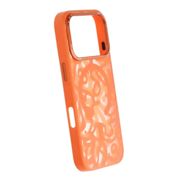 Graffiti Craft MagSafe -kuori iPhone 17 Pro Max Oranssi