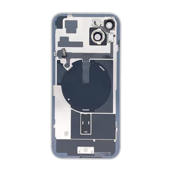 iPhone 15 Plus Baksida Glas med smådelar - Gul
