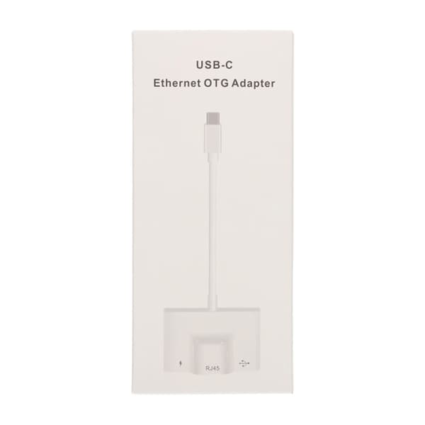 USB-C till Ethernet OTG Adapter