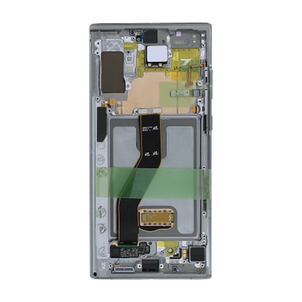 Samsung Galaxy Note 10 Plus 5G Skärm med LCD Display Original - Glow/Silver