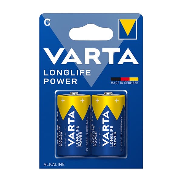 Varta Longlife C / LR14 Batteri 1.5V 2-pack