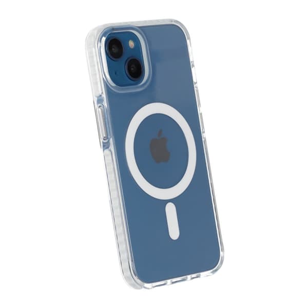iPhone 13/14 Mobilskal Magnet Dubbelskydd - Vit