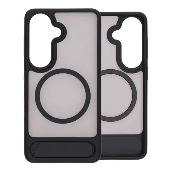 MagSafe-cover med stativ til Samsung Galaxy S26 - Sort
