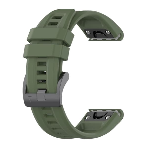 Garmin Instinct 2X Solar Solid Color Silikone Urrem - Grøn