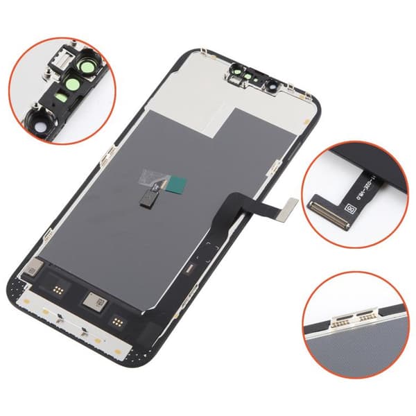 Kova OLED-näyttö iPhone 13 Pro Maxille - DD Diagnostic Pass