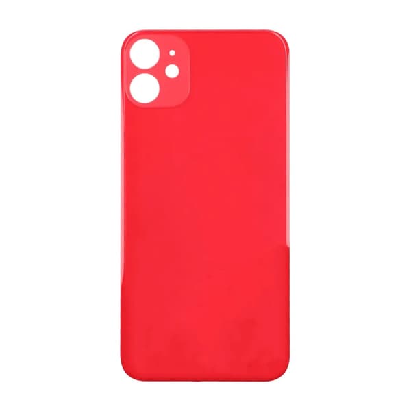 iPhone 11 takalasi liimanauhalla - Punainen