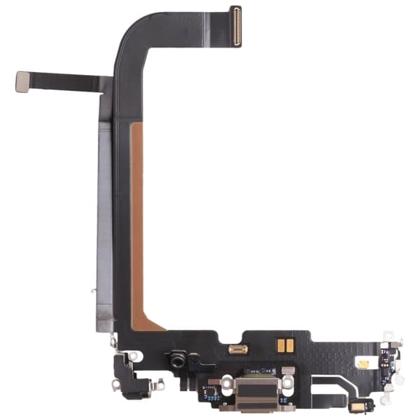 iPhone 13 Pro Max opladerstik med flexkabel - Guld