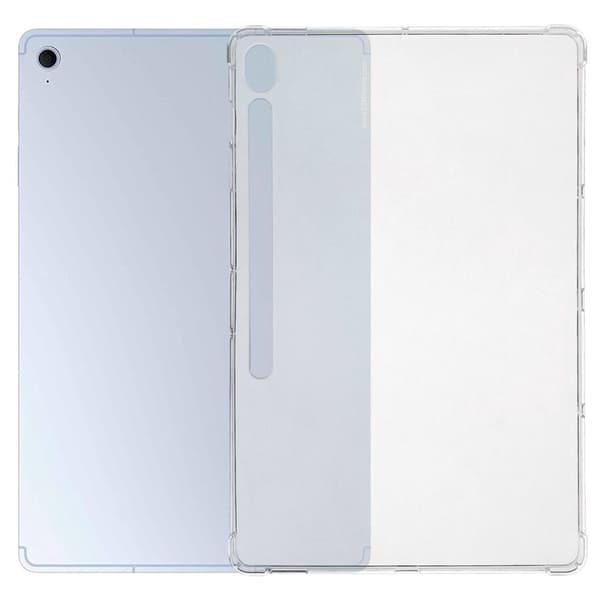 Samsung Galaxy Tab S10 FE Plus Fodral Stöttåligt - Transparent