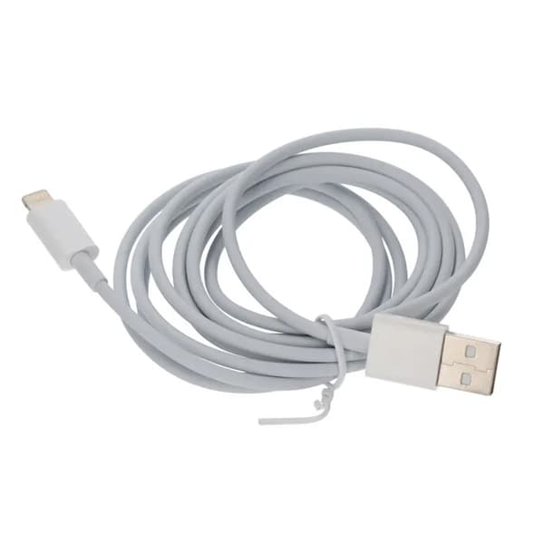 USB A–Lightning-kaapeli 2M – Valkoinen