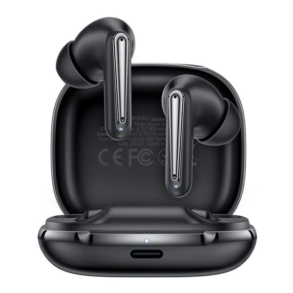 Yesido TWS45-BLK Bluetooth in-ear hovedtelefoner med ANC/ENC - sort