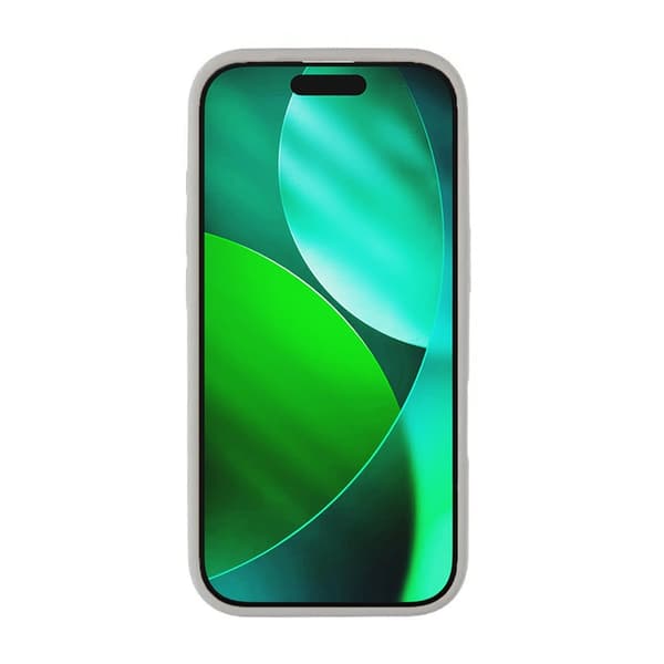 Mobilskal Silikon med Kamera Metallram för iPhone 17 Pro - Grå