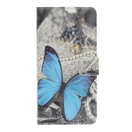 Wallet Cover til iPhone 11 & XR - Sommerfugl