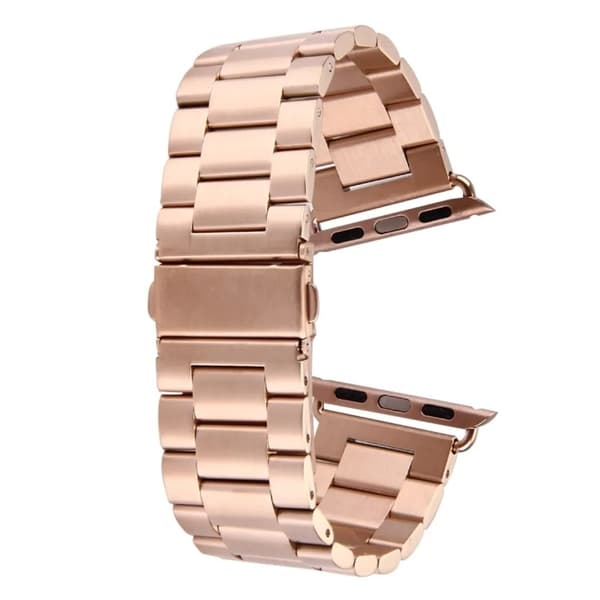 Apple Watch 38/40/41/42mm Urrem i rustfrit stål - Rosaguld