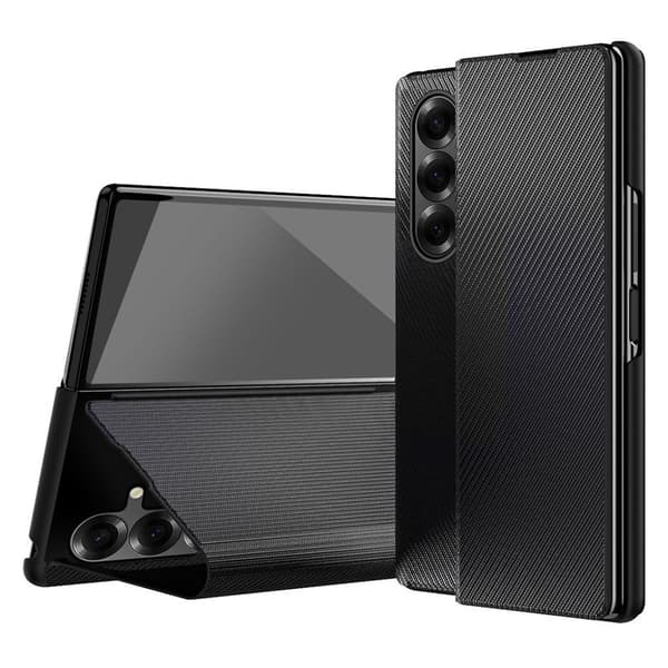 Samsung Galaxy Z Fold7 5G Cover med stativ - Sort