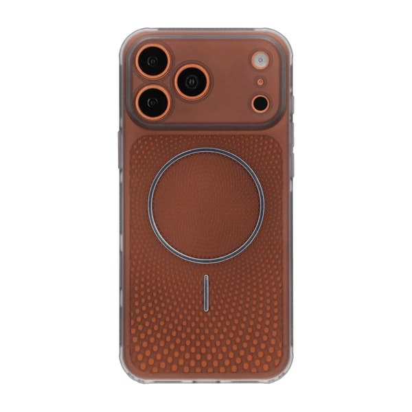 Magnetisk Mesh Kølende Telefoncover Til iPhone 17 Pro/18 Pro Sort
