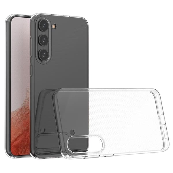 Samsung Galaxy S23 Plus -kotelo – Läpinäkyvä
