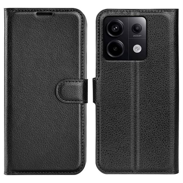 Xiaomi Redmi Note 13 Pro 5G etc. Texturerat Skal - Svart