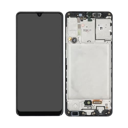 Samsung Galaxy A31 Skærm med LCD-display - Sort