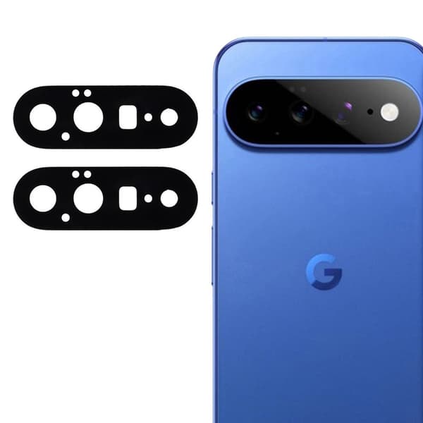 Google Pixel 11 Kameralinsskydd 2-pack Arc Edge Härdat Glas - Svart