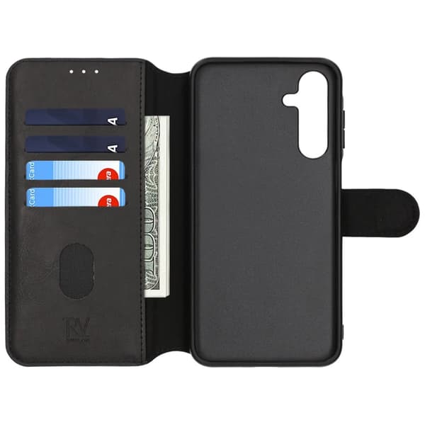 Rvelon wallet case - Samsung A16 Sort