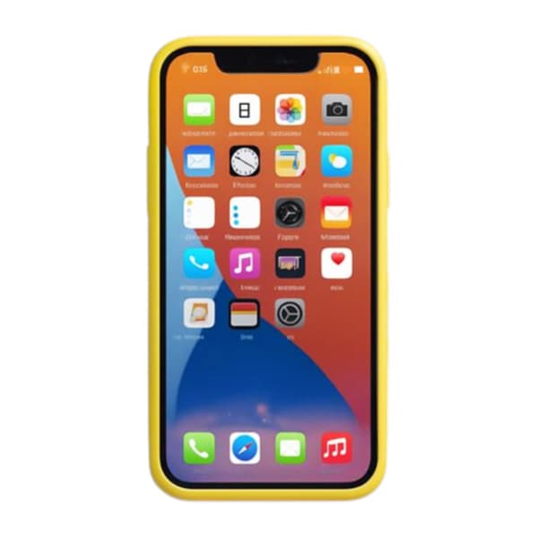 iPhone 11 Pro Max Mobilskal TPU - Gul/Transparent