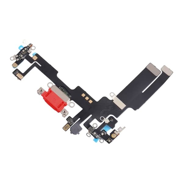 iPhone 14 Laddkontakt med Flexkabel Original - Röd
