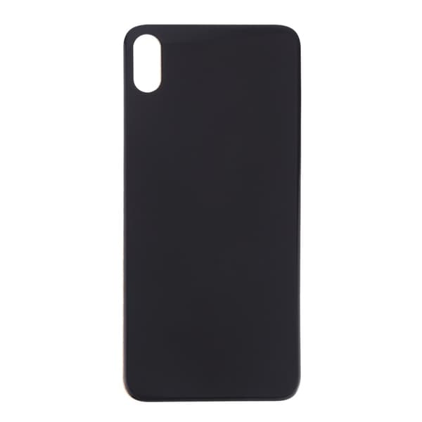 iPhone XS Max Bagcover Glas - Sort