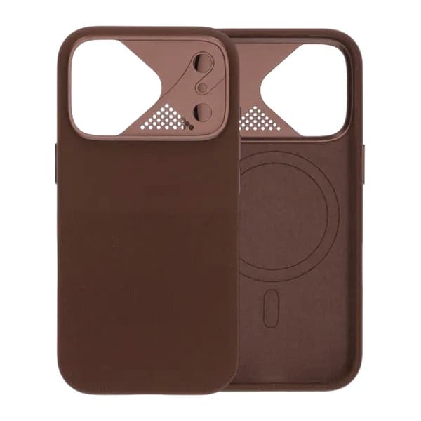 Amru Flydende Silikone Telefoncover - iPhone 17 Pro Max Brun