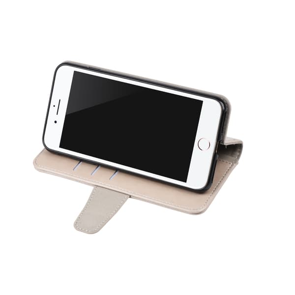iPhone XS Max Plånboksfodral Stativ och extra Kortfack G-SP -  Grå