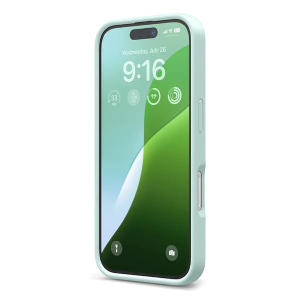 iPhone 16 Silikone Cover Rvelon - Grøn