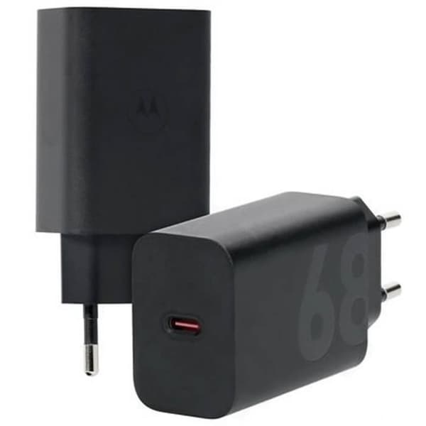 Motorola Edge 30 Pro 68W AC adapter - Sort