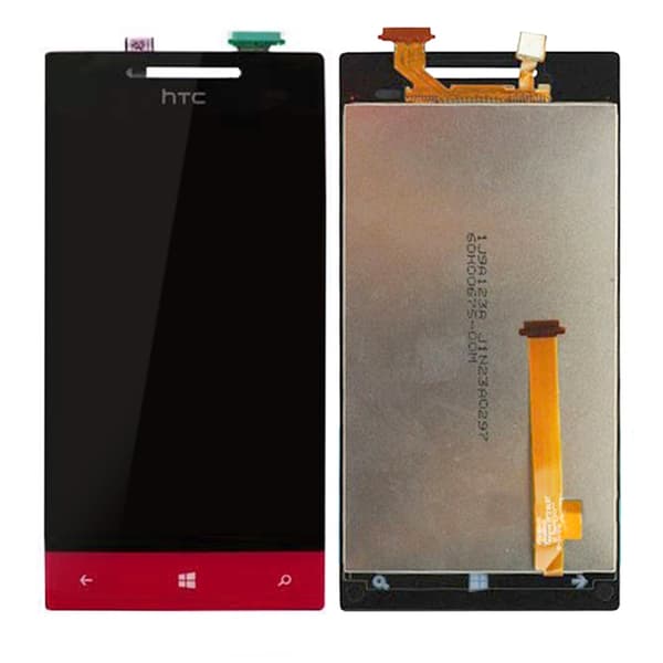 HTC 8S LCD Täydellinen Punainen