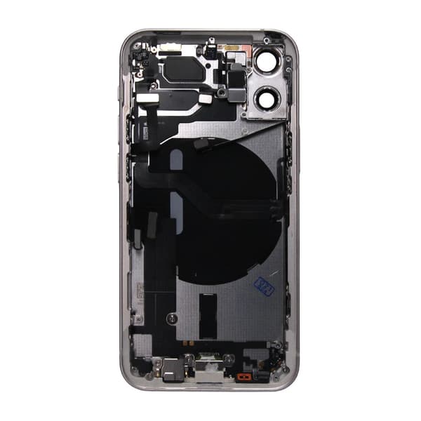 iPhone 12 Mini Baksida med Komplett Ram - Vit