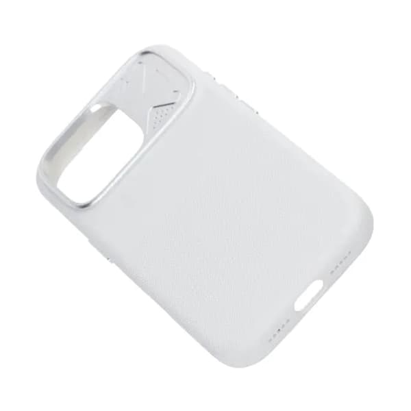 Amru flydende silikone telefoncover - iPhone 16 Pro hvid