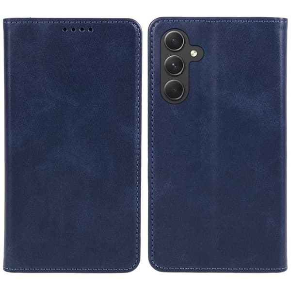Samsung Galaxy A55 5G Plånboksfodral PU-läder - Blå