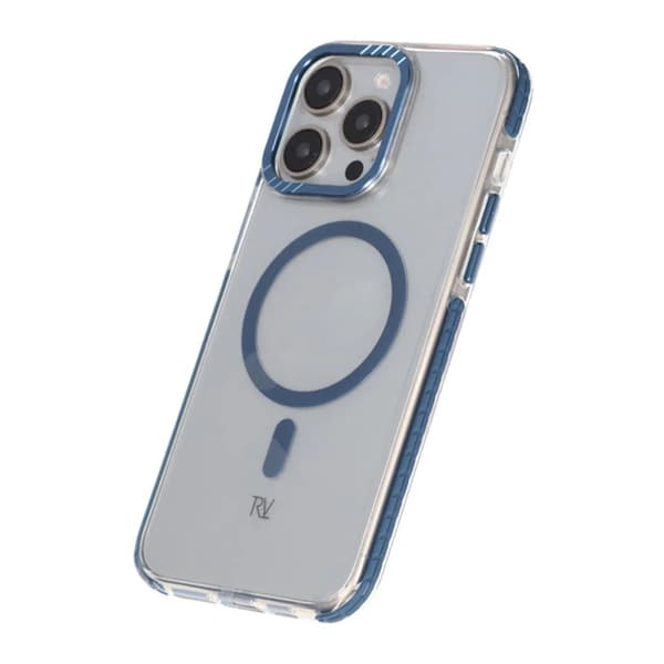 iPhone 15 Pro Rvelon Mobilcover Magnetforstærket - Blå