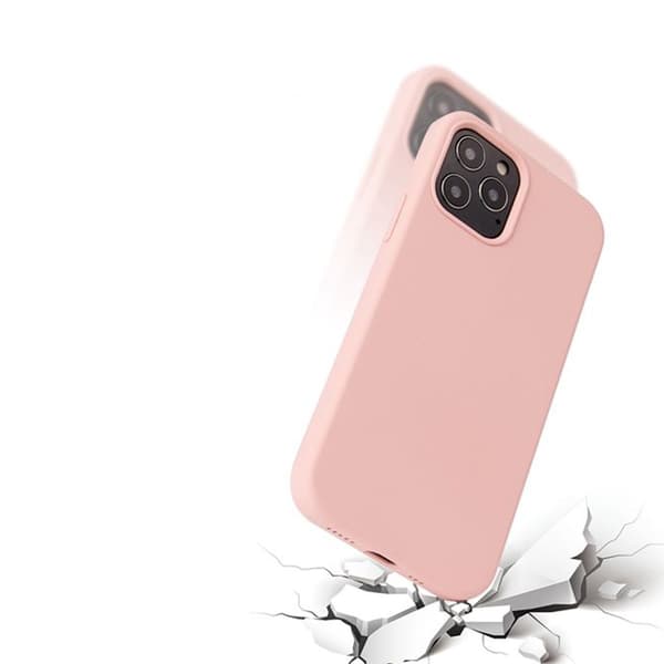 Mobilskal Silikon iPhone 13 Pro - Ljusrosa