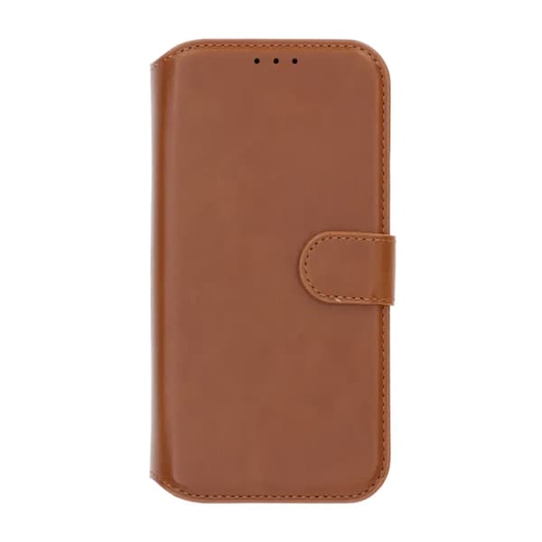 Rvelon Plånboksfodral Magnet för iPhone 17 Pro - Brun