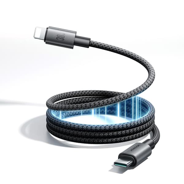 Joyroom MagEase 30W Magnetisk Selvrullende Kabel USB-C til Lightning