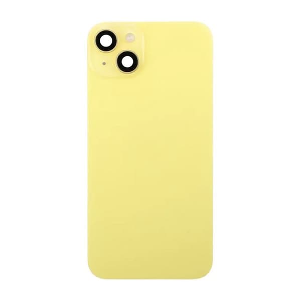 iPhone 14 Plus Baksida Glas Komplett - Gul