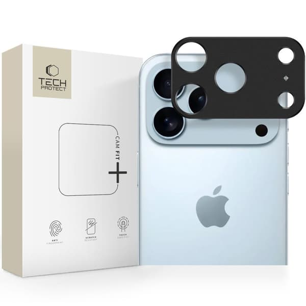 Tech-Protect Camalloy Fit+ -linssinsuojus iPhone 17 Pro Maxille